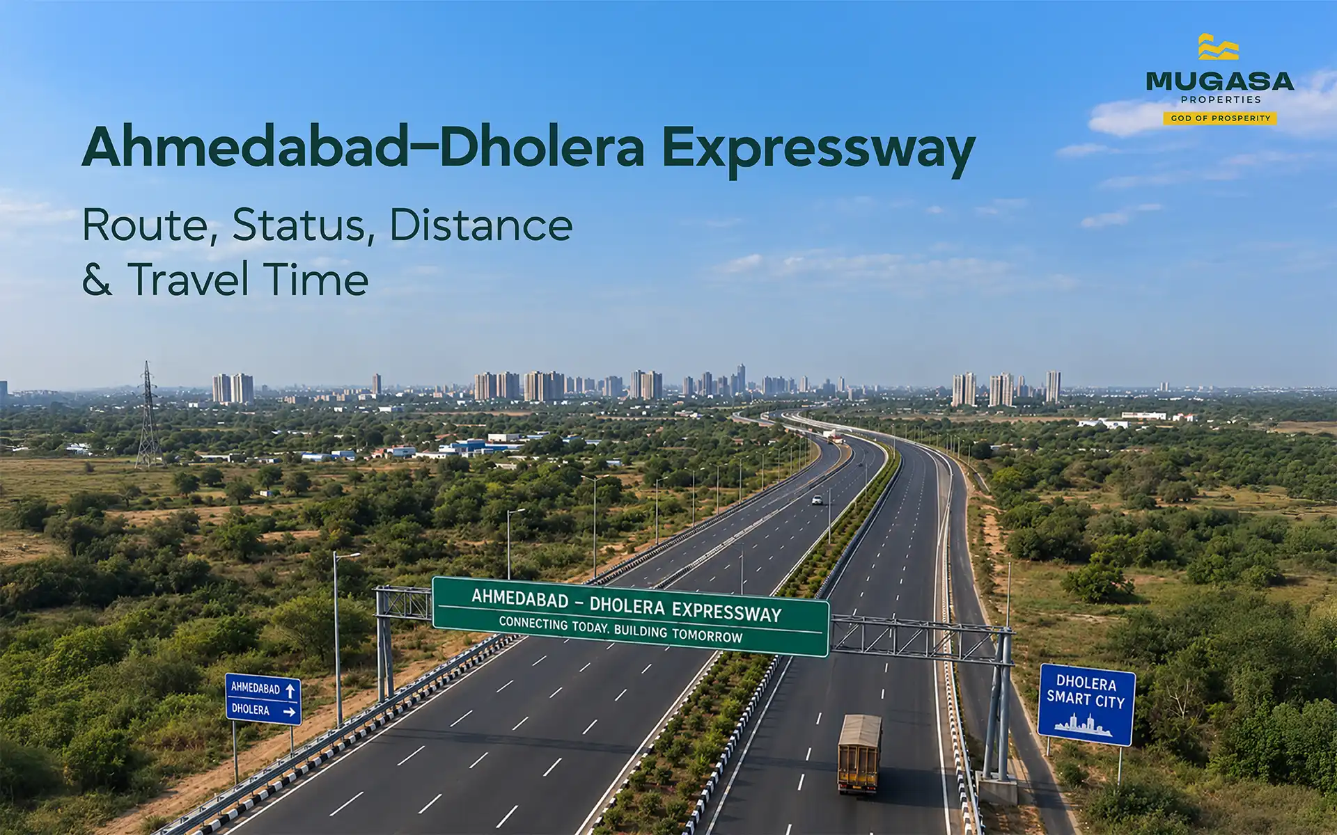 Ahmedabad–Dholera Expressway: Route, Status, Distance and Travel Time in 2026