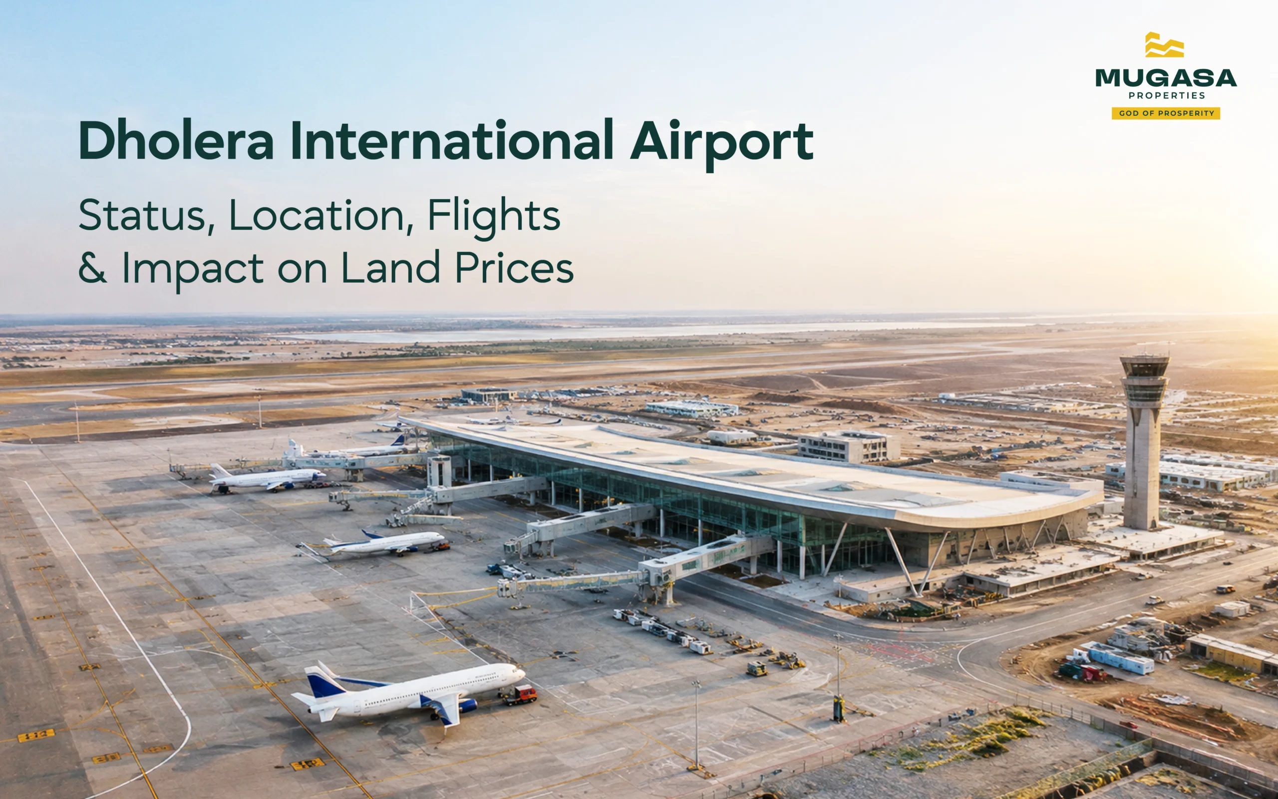 Dholera International Airport 2026: Status, Location, Flights and Impact on Land Prices