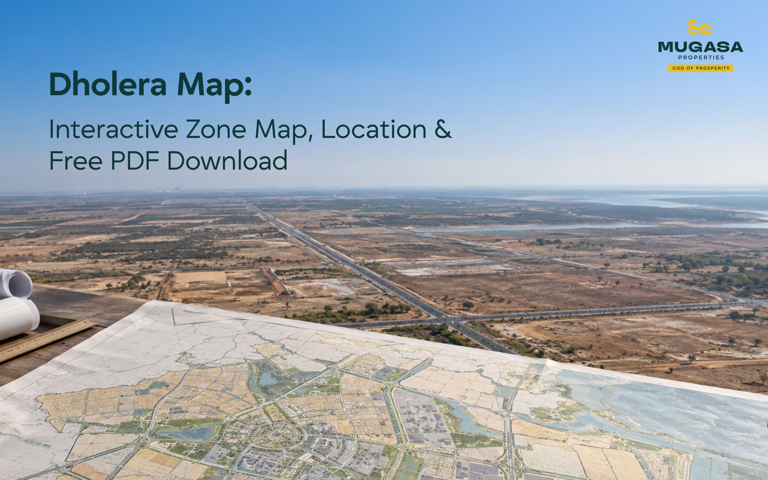Dholera Map 2026: Zone Map, Location, Boundaries and Downloadable PDF